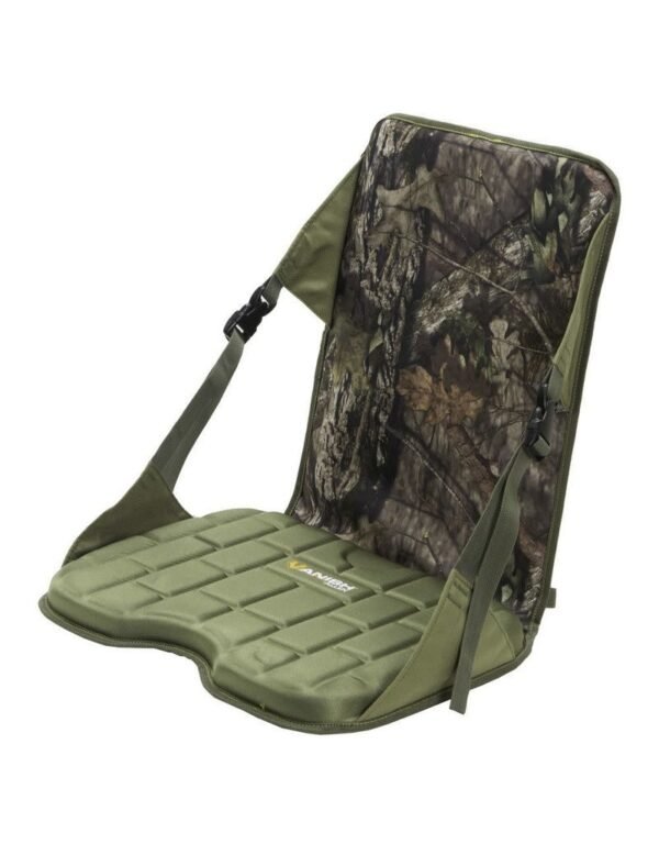 Enhance your hunting experience with the Vanish EVA Hunting Seat with back. This self-supporting, soft EVA foam cushion offers superior comfort and back support anywhere. Easily attach it to your pack, belt loop, or treestand with the adjustable webbing strap. Discover the ultimate comfort with the Vanish EVA Cushion at RifleReception today!
