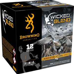 BROWNING WICKED BLEND BISMUTH & STEEL 2 & 4 SHOT 25 RDS