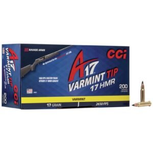 CCI 17 HMR FOR A17 17GR VARMIT 200RDS /BOX