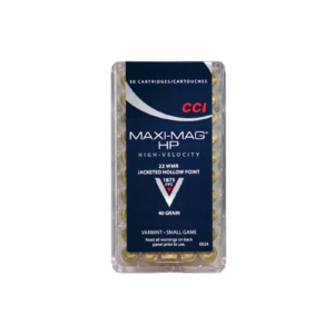 CCI 22 WIN MAG MAXI-MAG HP 40 GR 50 RDS