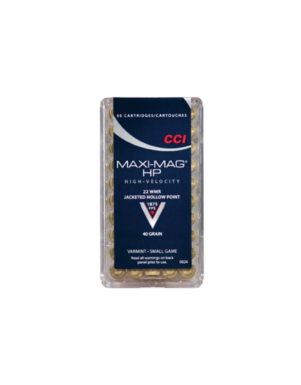 CCI 22 WIN MAG MAXI-MAG HP 40 GR 50 RDS