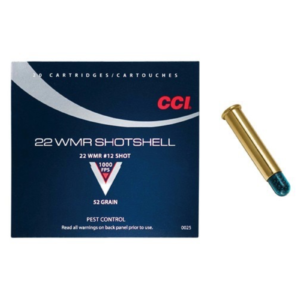 CCI C.22 WMR SHOTSHELLS 1/8 OZ #12 SHOT 20 PK