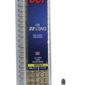 CCI CB 22 LONG ROUND NOSE 29 GR 100 RDS
