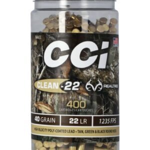 CCI CLEAN -22 REALTREE 22LR 40 GR 400 RDS