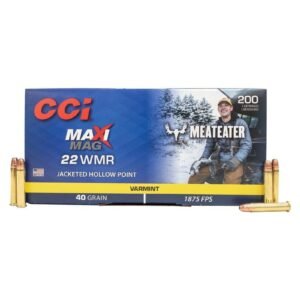 CCI MAXI MAG MEATEATER 22 WMR JHP VARMIT 40 GR