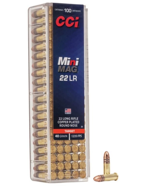 CCI MINI-MAG 22 LR 40 GR RN 100 RDS