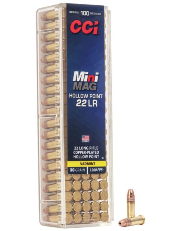 CCI MINI-MAG 22 LR HP 100 RDS