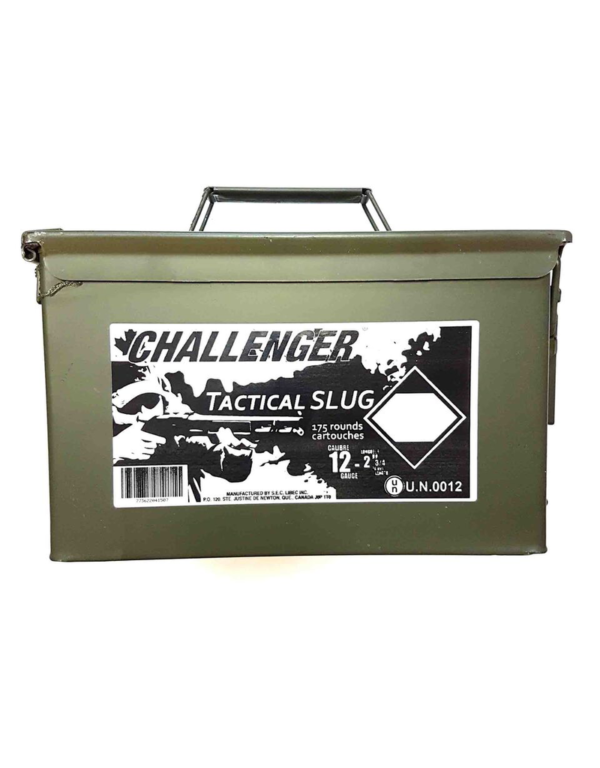 CHALLENGER 12 GAUGE 2 3/4? TACTICAL SLUG MAGNUM 175 RDS