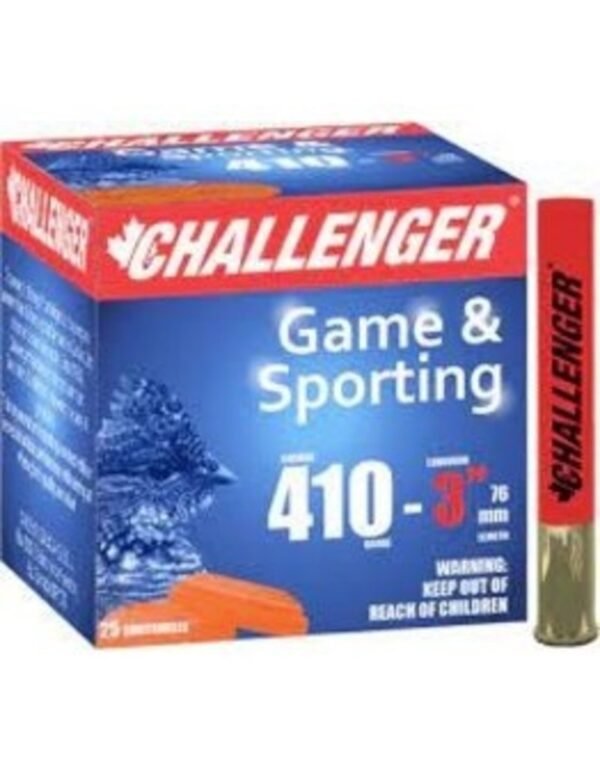 CHALLENGER GAME, CHALLENGER GAME & SPORTING, CHALLENGER GAME & SPORTING .410, CHALLENGER GAME & SPORTING .410 GA