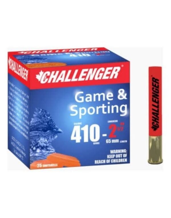 CHALLENGER GAME, CHALLENGER GAME & SPORTING, CHALLENGER GAME & SPORTING .410, CHALLENGER GAME & SPORTING .410 GA, CHALLENGER GAME & SPORTING 410 GA LEAD, CHALLENGER GAME & SPORTING 410 GA LEAD 2 1/2"