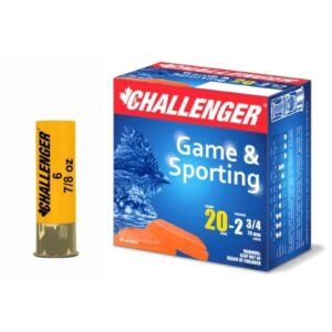 CHALLENGER GAME, CHALLENGER GAME & SPORTING, CHALLENGER GAME & SPORTING HIGH, CHALLENGER GAME & SPORTING HIGH VELOCITY, CHALLENGER GAME & SPORTING HIGH VELOCITY 20, CHALLENGER GAME & SPORTING HIGH VELOCITY 20 GA, challenger ammo, challenger ammo super shortshell, challenger ammo review, challenger ammo canada,