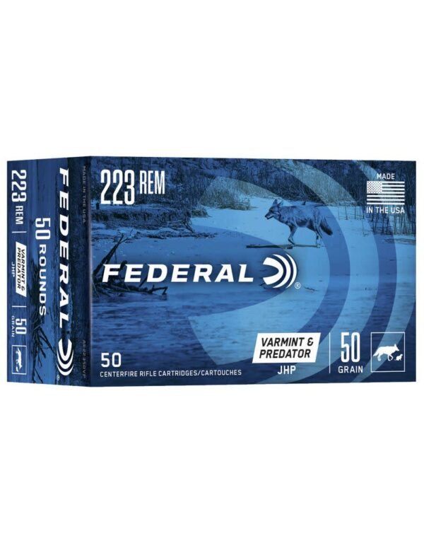 federal 223 rem, federal 223 rem 50 gr, FEDERAL 223 REM. 50GR JHP VARMIT