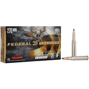 federal 270 win, federal 270 win 130 grain, FEDERAL 270 WIN TROPHY COPPER, federal 270 win ammo,
