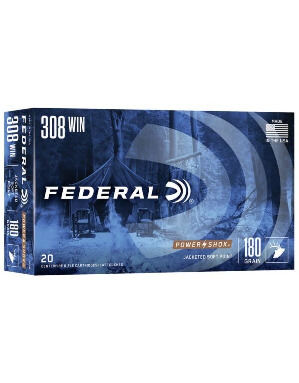 federal 308 win, federal 308 win 180 grain, federal 308 win power shok, federal 308 win ammo, 308 win, 308 win mag, 308 win ammo, .308 win, .308 win mag,.308 win ammo