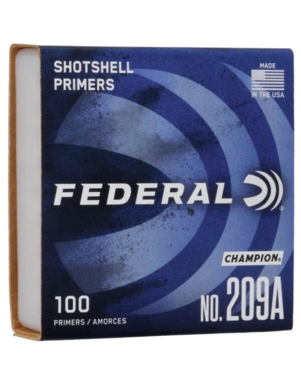 FEDERAL AMMUNITION #209A SHOTSHELL PRIMERS SINGLE 100 RDS