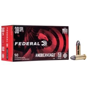 FEDERAL AMMUNITION 38 SPECIAL 158GR LEAD ROUND NOSE