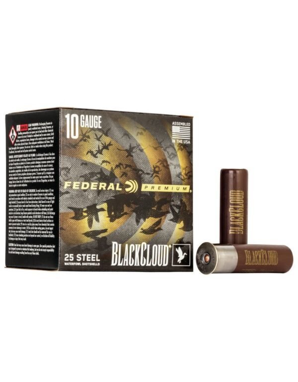 FEDERAL BLACK CLOUD 10GA 3 1/2 1-5/8 OZ BB 25 RDS