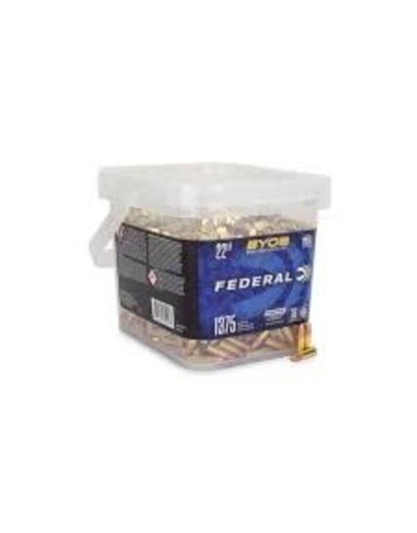 FEDERAL BYOB 22 LR 36 GR COPPER PLATED HOLLOW POINT 1375 RDS