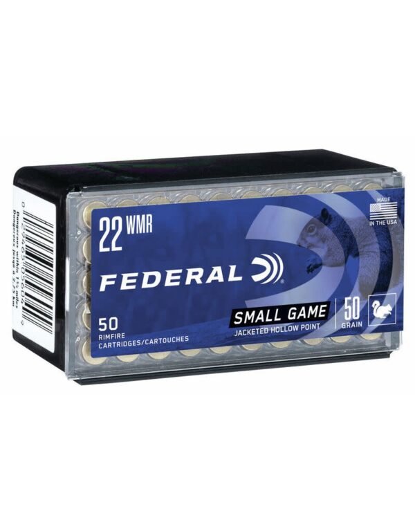 FEDERAL C.22 WIN MAG 50 GR JHP 50 RDS