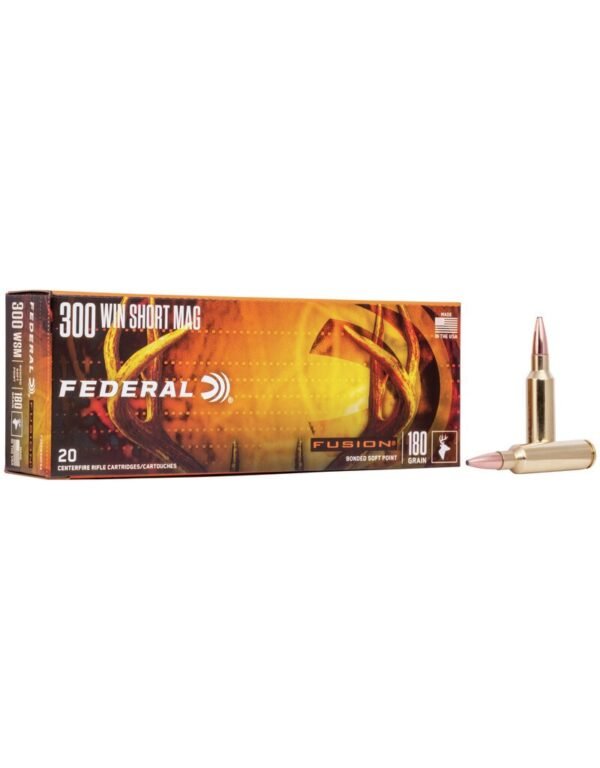 FEDERAL FUSION 300 WIN SHORT MAG 180 GR, federal fusion 300 win mag, federal fusion 300 win mag 180 grain, federal fusion 300 wsm 180 grain,