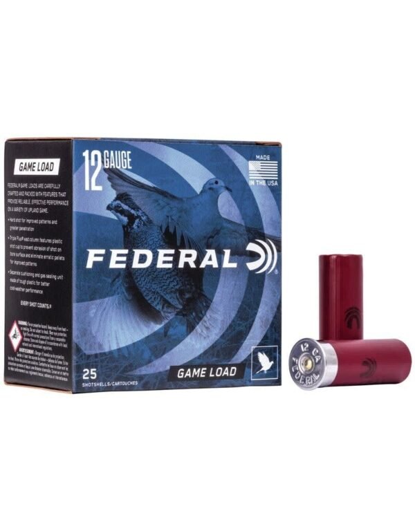 FEDERAL GAME LOAD 12 GA 2 3/4 1 OZ #6 25 RDS