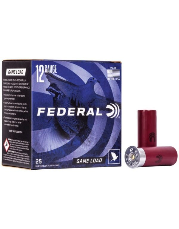federal game load, federal game load 12 gauge, federal game load 12 gauge 7.5 shotshells, federal game load upland heavy field #7.5, 12 gauge federal game load, FEDERAL GAME LOAD 12 GA, FEDERAL GAME LOAD 12 GA 2.75"