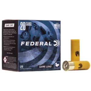 FEDERAL GAME LOAD 20GA, federal game load, federal game load 20 gauge, federal game load 20 gauge 6 shot, federal game load heavy field 5 shot, federal game load shotgun shells, federal game load high brass, federal game load 6 shot, federal game load heavy field 4 shot,