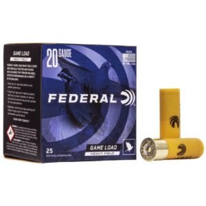 federal game load, federal game load 20 gauge, federal game load 20 gauge 6 shot, federal game load heavy field 6 shot, federal game load 6 shot, federal game load high brass, federal game load shotgun shells,