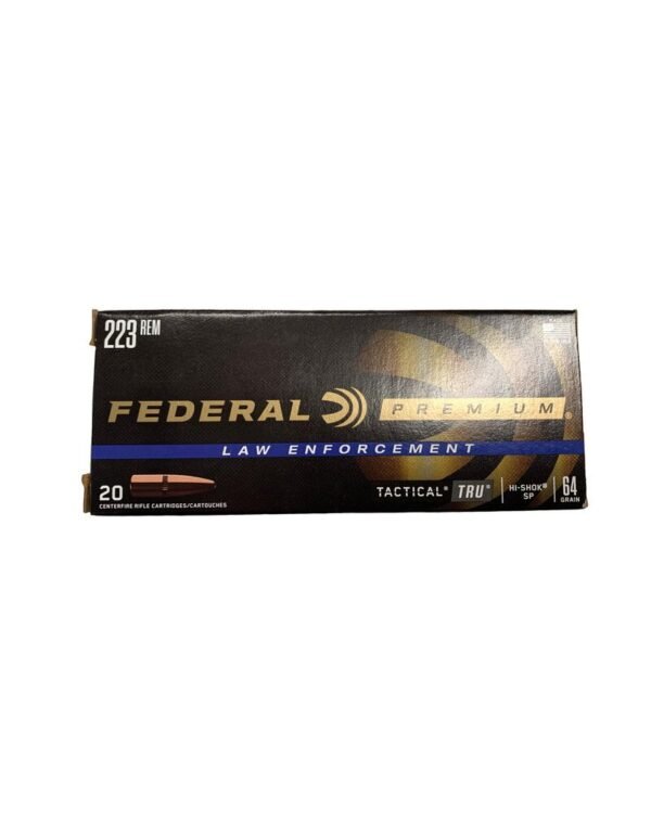 federal law enforcement, federal law enforcement ammo, FEDERAL LAW ENFORCEMENT 223 REM, FEDERAL LAW ENFORCEMENT 223 REM 64 GR