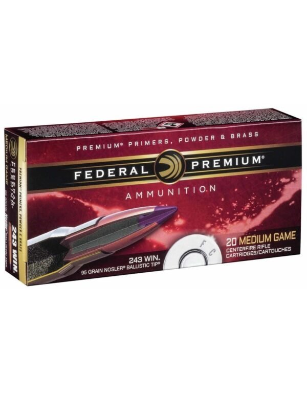 federal premium 243 95 grain, federal premium 243, federal premium 243 ammo,