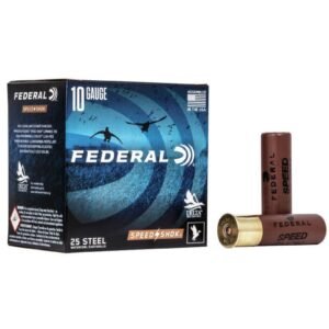 Federal Speed-Shok Waterfowl 10 GA BB Shot Steel 25 RDS