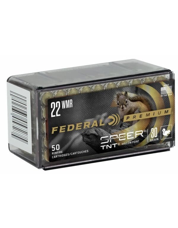 FEDERAL V SHOK .22 CAL WIN MAGNUM 30 GR 50 RDS