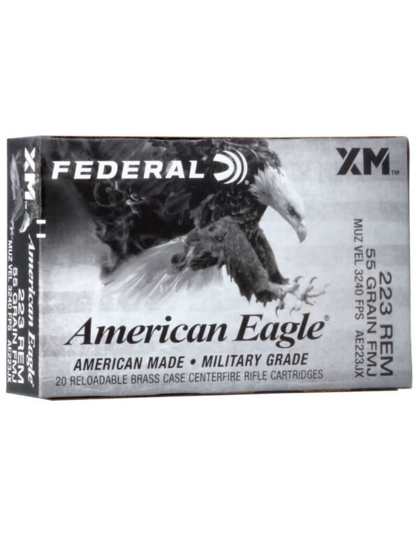 FEDERAL XM AMERICAN EAGLE, FEDERAL XM AMERICAN EAGLE 223, FEDERAL XM AMERICAN EAGLE 223 REM, FEDERAL XM AMERICAN EAGLE 223 REM 55 GR,