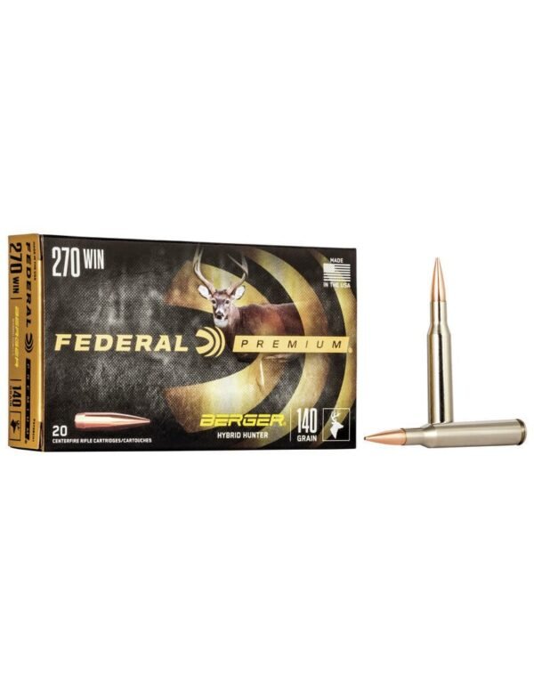 FEDERAL 270 WIN 140 GR, federal 270 win, federal 270 win ammo