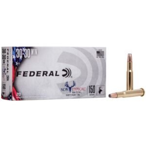 FEDERAL 30-30 WIN, federal 30-30 win 150 grain, FEDERAL 30-30 WIN NON-TYPICAL SOFT POINT, FEDERAL 30-30 WIN NON-TYPICAL SOFT POINT 150 GR, FEDERAL 30-30 WIN NON-TYPICAL SOFT POINT 150 GR 20 RDS