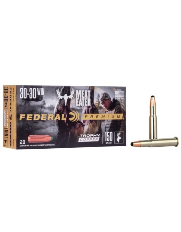 federal prem., FEDERAL PREM. 30-30 WIN, FEDERAL PREM. 30-30 WIN MEAT EATER, FEDERAL PREM. 30-30 WIN MEAT EATER 150 GR, FEDERAL PREM. 30-30 WIN MEAT EATER 150 GR 20 RDS