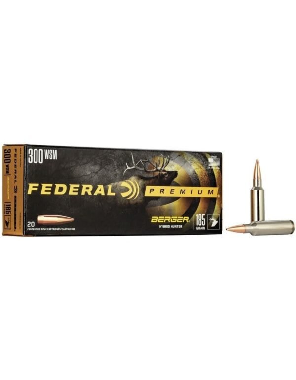 FEDERAL PREMIUM BERGER, federal premium berger hybrid hunter, federal premium berger hybrid hunter 30-06