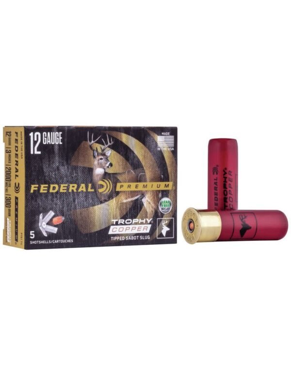 FEDERAL TROPHY COPPER SABOT SLUG 12GA 3 300GR