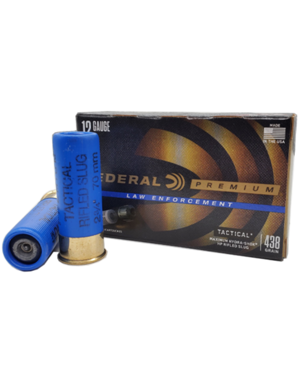 FEDERAL TRUBALL LAW ENFORCEMENT 12 GA 2-3/4 438 GR
