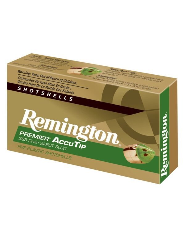 REMINGTON PRA 12M 12 GAUGE 3 385GR ACCUTIP SABOT