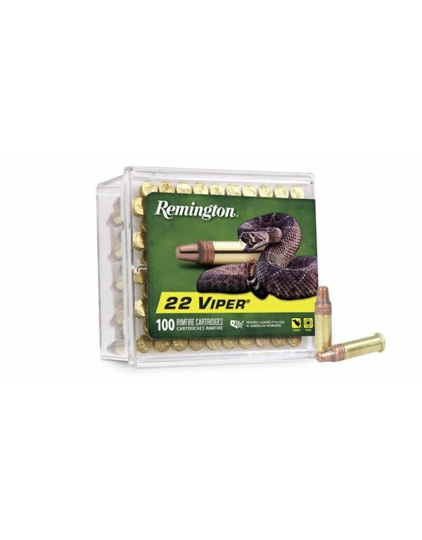 REMINGTON VIPER HYPER VELOCITY 22 LR TRUNCATED CONE 100 RDS