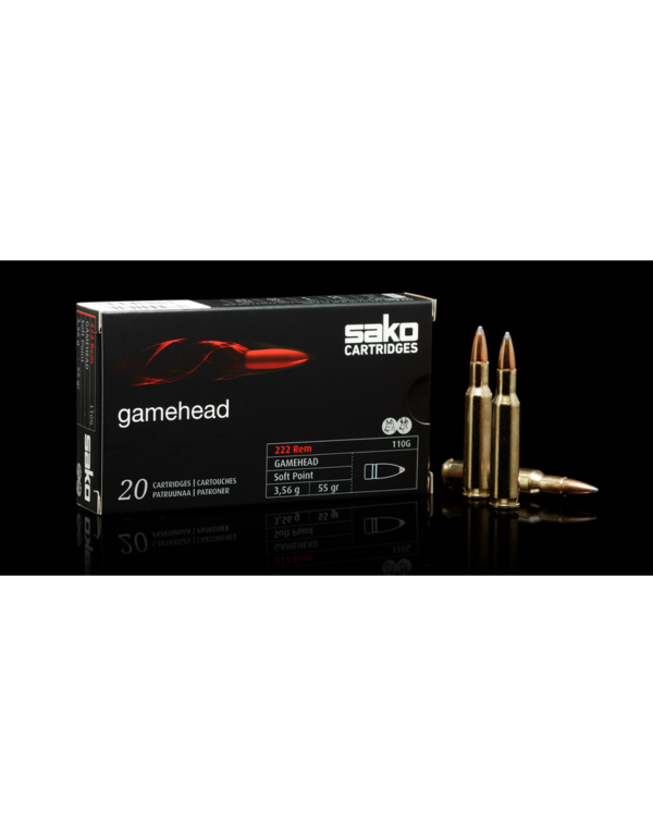 sako 223 rem, SAKO 223 REM GAMEHEAD, SAKO 223 REM GAMEHEAD SOFT POINT, SAKO 223 REM GAMEHEAD SOFT POINT 55GR