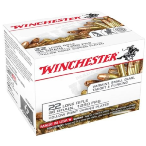 WINCHESTER 222 PACK 22LR 36GR HOLLOW POINT
