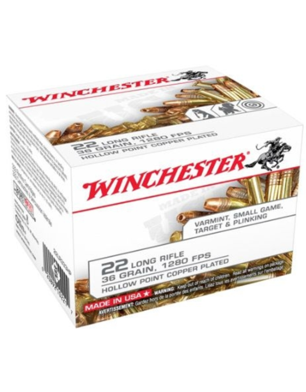 WINCHESTER 222 PACK 22LR 36GR HOLLOW POINT