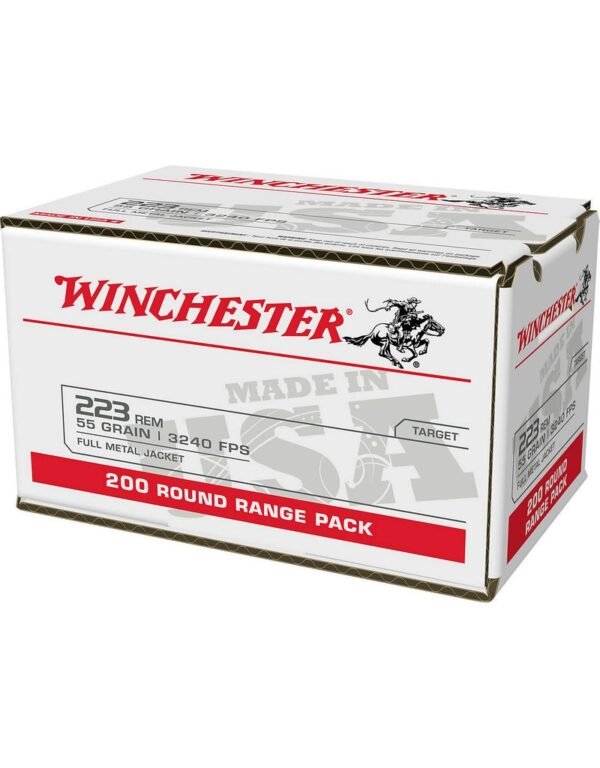 winchester 223 rem, winchester 223 rem 55 grain fmj, winchester 223 rem 55 grain, WINCHESTER 223 REM 55 GR FMJ 200 RDS