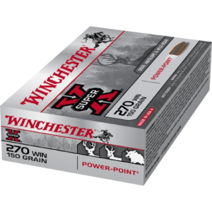 WINCHESTER 270 WIN 150GR, winchester 270 win, winchester 270 win ammo, winchester 270 win 150 grain power point