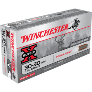 winchester 30-30 win, winchester 30-30 win 150 gr, winchester 30-30 win 150 gr. power point, WINCHESTER 30-30 WIN 150GR POWER POINT 20 RDS