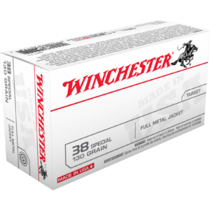 WINCHESTER 38 SPECIAL 130GR FMJ 50 RDS