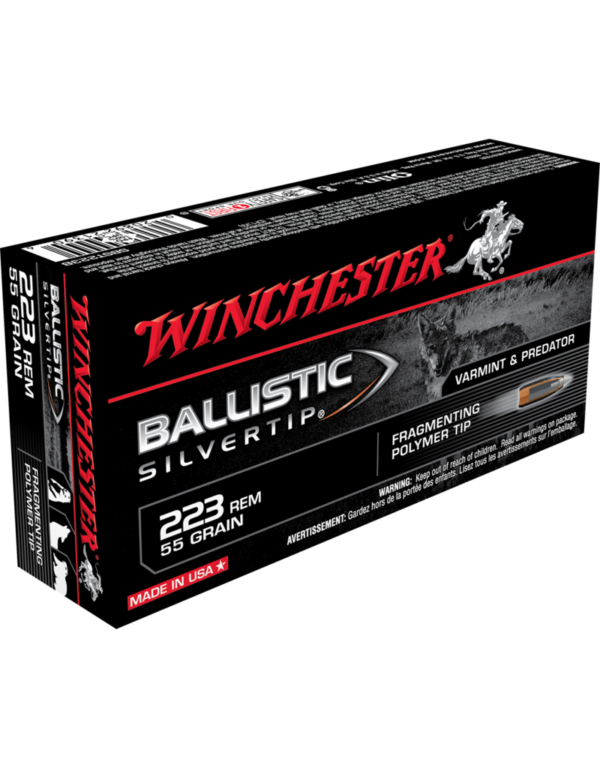 winchester ballistic silvertip, winchester ballistic silvertip 7mm rem mag, WINCHESTER BALLISTIC SILVERTIP 223 REM, WINCHESTER BALLISTIC SILVERTIP 223 REM 55 gr