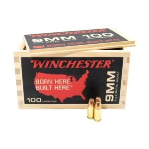 WINCHESTER COLLECTOR'S BOX 9MM FMJ 100 RDS
